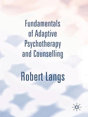 cover image of Fundamentals of Adaptive Psychotherapy and Counselling